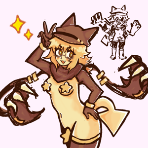 gaia online avatar: star bikini girl